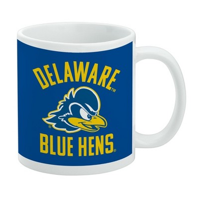 Delaware Fightin Blue Hen Ceramic Coffee Mug Novelty Gift Mugs for Coffee Tea and Hot Drinks 11oz White