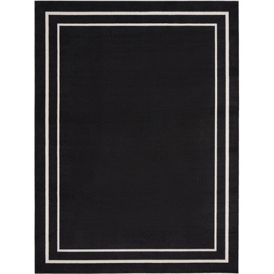 Nourison Essentials Bordered Indoor/Outdoor Area Rug