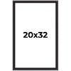 PosterPalooza | Antique Red Picture Frame - UV Acrylic, Foam Board Backing, Hanging Hardware - 2 of 4