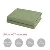 PiccoCasa Luxury Brushed Microfiber Envelope Closure Pillowcases 2 Pcs - 4 of 4