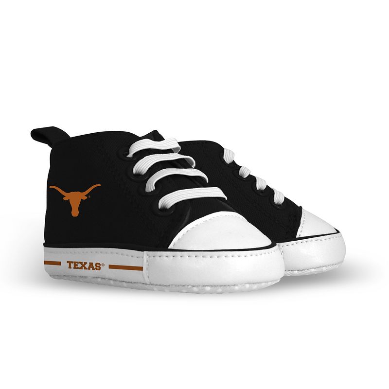 Baby Fanatic Pre-Walkers High-Top Unisex Baby Shoes -  NCAA Texas Longhorns, 1 of 6