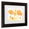 Trademark Fine Art Sheila Golden Sonoma Poppies Matted Framed Art - 3 of 4