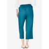 Woman Within Plus Size Capri Fineline Denim Jean - 3 of 4