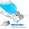 Aoibox Glass Soap Dispenser with Rust Proof Stainless Steel Pump for Kitchen and Bathroom, Refillable Liquid Hand Soap Dispenser for Countertop - 3 of 4