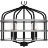 Quoizel Lighting Avignon 5 - Light Pendant in  Matte Black - 3 of 4