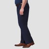 Haggar Men's Big & Tall Premium Comfort 4-Way Stretch Classic Fit Flat Front Dress Pants - image 2 of 3
