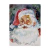 Trademark Fine Art - Hal Frenck 'Santa Face' Canvas Art - 2 of 3