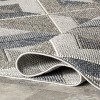Nuloom Gale Geometric Indoor/Outdoor Patio Area Rug, 4' x 6', Gray - 4 of 4