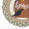 Earth Rugs Cozy Kitchen Accent – Handcrafted Crow and Home Jute Hot Pad - 2 of 3
