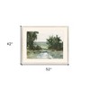 HomeRoots Stillwater Lakeside Reflections Gold Framed Wall Art - 3 of 4