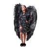 Underwraps Costumes Black Full Length Wings Adult Costume Accessory - 2 of 4