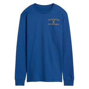 Men's - Yellowstone - Yellowstone Y Dutton Ranch Logo Long Sleeve Graphic T-Shirt - 1 of 4