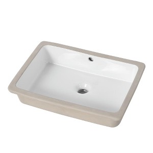 Fine Fixtures Undermount Vessel Bathroom Sink - 1 of 4