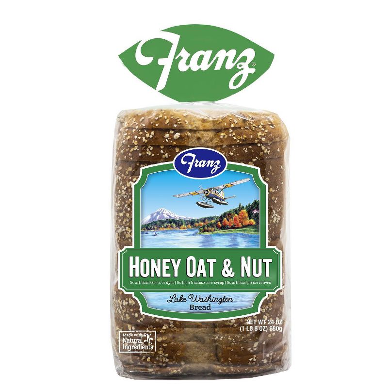 Franzlake Washington Honey Nut &#38; Oat Bread - 24oz, 1 of 5