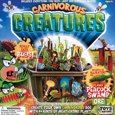 Toys By Nature: Carnivorous Creatures - DIY Terrarium Kit, Meat-Eating Plants