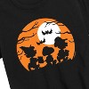 Boys' - Peanuts - Trick Or Treat Silhouettes Short Sleeve Graphic T-Shirt - 2 of 4