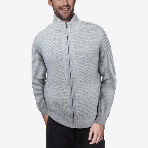 Men's full discount zipper cardigan sweater