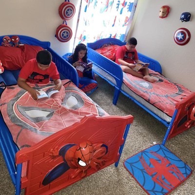 Toddler Spider-man Go Spidey Reversible Kids' Bed In A Bag : Target