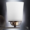 Urban Ambiance Luxury Transitional Bath Fixture,  8-1/8"H x 32-1/4"W,  Olde Bronze Finish, UHP2762 - 4 of 4