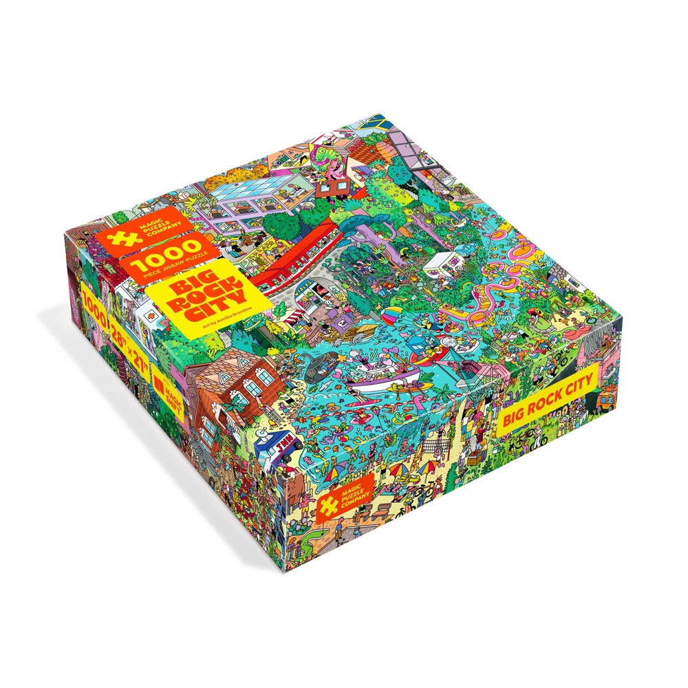 Photos - Jigsaw Puzzle / Mosaic Magic Puzzle Company Big Rock City Jigsaw Puzzle - 1000pc