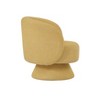 Vynxaria 360¡ã  Accent Chair ¨C Modern Barrel Chair with Toss Pillows - 2 of 4