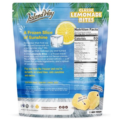 Island Way Classic Lemonade Bites - 8oz
