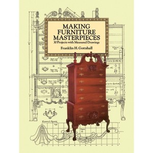 Making Furniture Masterpieces - (Dover Crafts: Woodworking) by  Franklin H Gottshall (Paperback) - 1 of 1