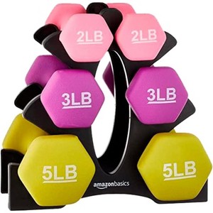 Neoprene Dumbbell Hand Weights for Exercise and Muscle Toning - 1 of 4