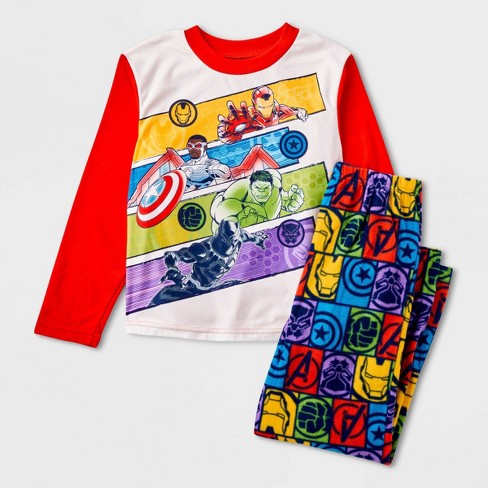 Target marvel online pajamas