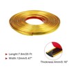 Unique Bargains Waterproof Self-Adhesive PVC Decorative Mirror Frame Wall Molding Trim Tape - 2 of 4