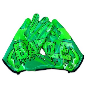 Battle Sports Youth "Slime" Doom Speed Receiver Football Glove - 1 of 2