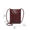 FATMOON Woven Small Crossbody Bags Cell Phone Purse for Women Teen Girls Small Shoulder Phone Bag - 3 of 4