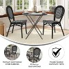 Alamont 2pk Commercial Thonet Stacking Chairs - 4 of 4