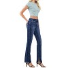 Women's PLUS SIZE TUMMY CONTROL HIGH RISE BOOTCUT JEANS - LOVERVET - 2 of 3