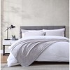 Kate Aurora Ultra Soft & Premium Plush Oversized Pom Pom Accent Fleece Throw Blanket - 50 in. W x 70 in. L - 2 of 3