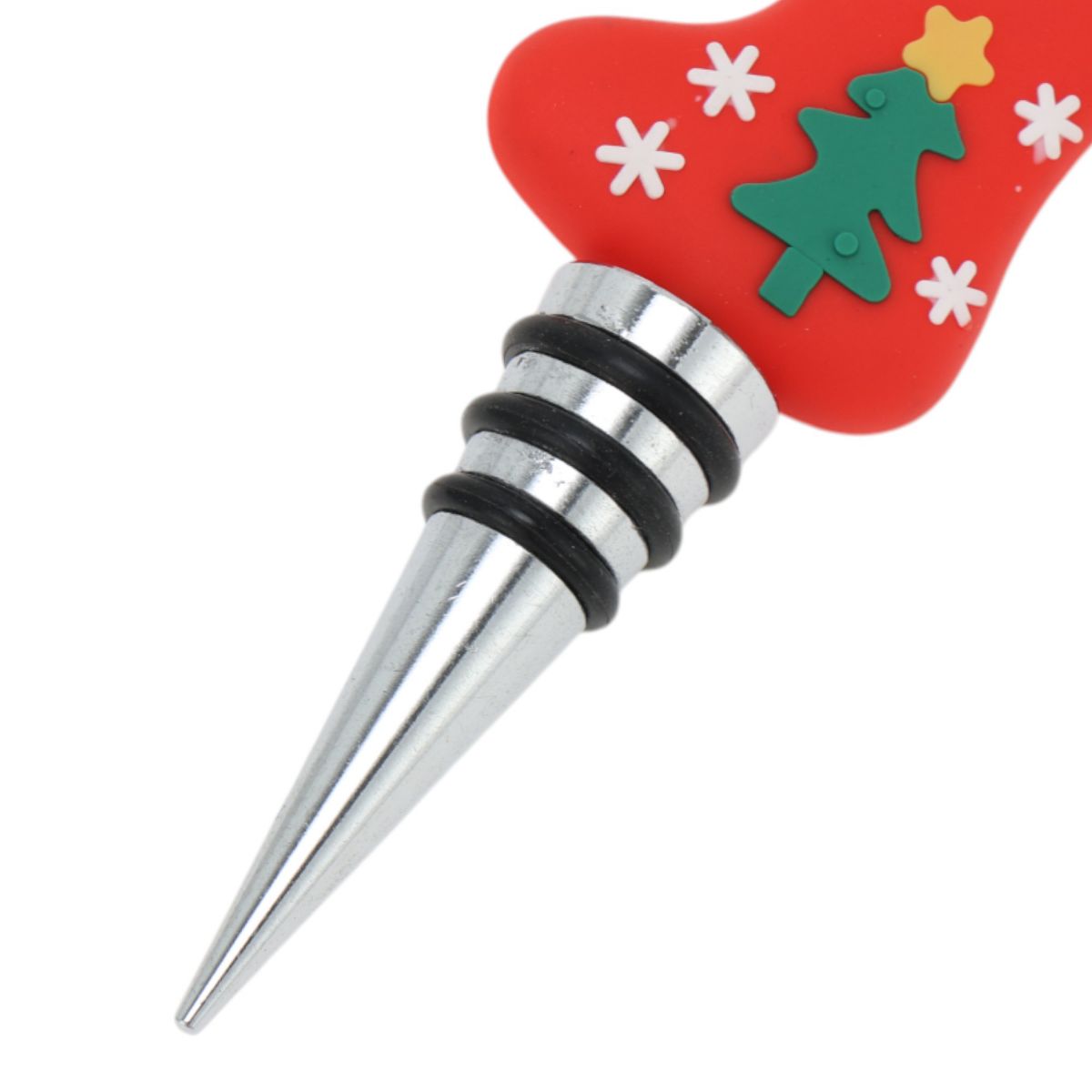 Unique Bargains Three-Wire Christmas Tree Stopper Aluminum Alloy TPE 1 Pc - thumbnail 3
