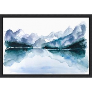 Amanti Art Resolute Mountains by Tiffany Blaise Canvas Wall Art Print Framed 23 x 16-in. - 1 of 4