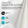 Joyfy Hooded Towel for Kids Soft 30x50in Bath Beach Towel 100% Cotton Toddler Pool Hood Absorbent Swim Wrap  White Bear  for Kids 3-10 Years - 4 of 4