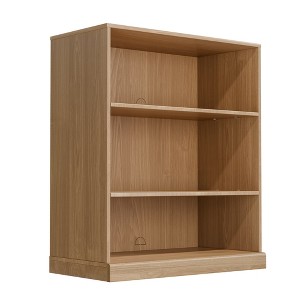 Lirago Natural Wood Accent Storage Cabinet Medicine Cabinet 36"H x 16"D x 31"W - 1 of 4