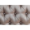 Acme Furniture 92" Benbek Sofa Fabric and Antique Oak Finish: Leather Upholstery, Wood Frame, Includes Accent Pillow - 4 of 4