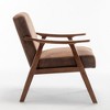 NicBex Accent Chair,Mid Century Arm Chair with Wood Frame for Bedroom,Reading Room - 4 of 4