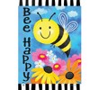 Briarwood Lane Spring Garden Flag 12x18 For Outdoor Bee Happy Bumblebee For Spring Garden Flag Flags For Outside - 3 of 4