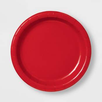 20ct Christmas Red Snack Plate - Spritz™