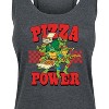 Women's - Teenage Mutant Ninja Turtles - Pizza Power Graphic Racerback Tank - 2 of 4
