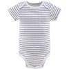 The Peanutshell Baby Boy or Girl Short Sleeve Bodysuits, 5-Pack, Little Foodie, Newborn to 24 Months - 4 of 4