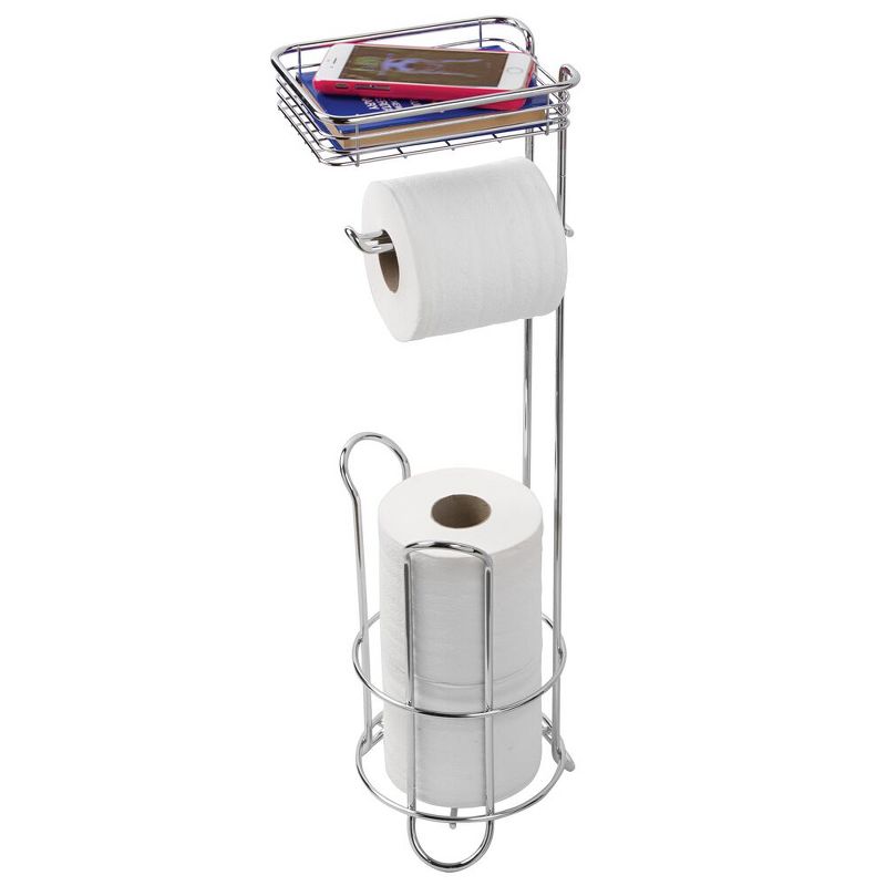 Classico Roll Stand Plus with Shelf - iDESIGN, 1 of 6