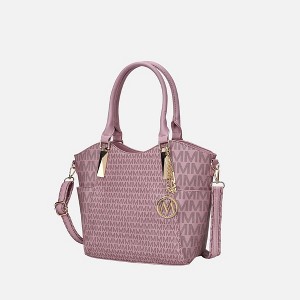 MKF Collection Devorah Stylish Tote Handbag Signature Printed by Mia K - 1 of 4