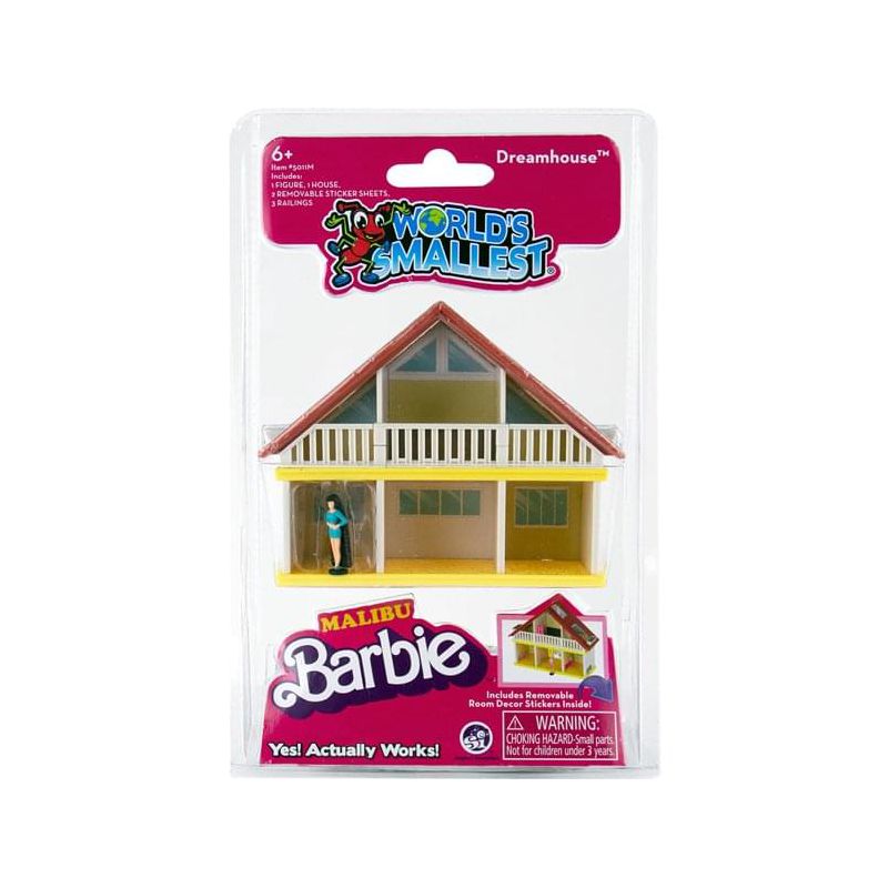 Super Impulse Worlds Smallest Barbie Malibu Dream House  | One Random, 2 of 5
