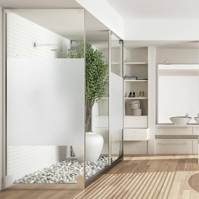 Frosted Self-Adhesive Privacy Window Film 17.8" x 78.7"