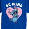 Men's - Lilo and Stitch - Be Mine Short Sleeve Graphic T-Shirt - 2 of 4